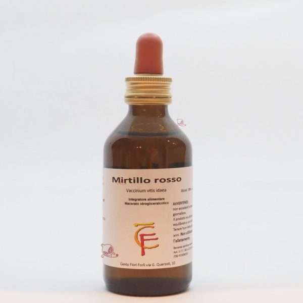 Mirtillo Rosso Macerato Idrogliceralcolico