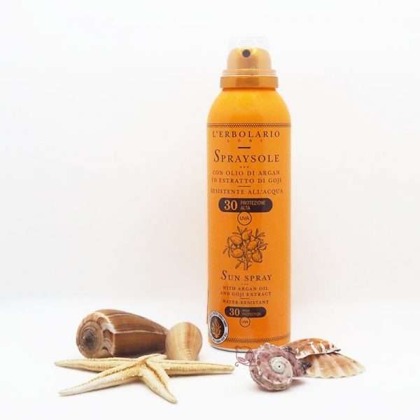 Spray Solare Corpo con Olio di Argan & estratto di Goji SPF 30