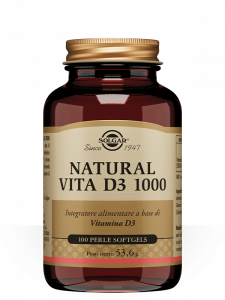 Solgar Natural Vita D3 1000