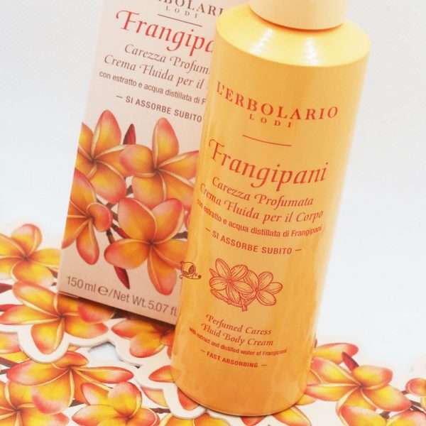 L'Erbolario Carezza Profumata Crema Fluida per il Corpo Frangipani