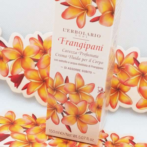 L'Erbolario Carezza Profumata Crema Fluida per il Corpo Frangipani